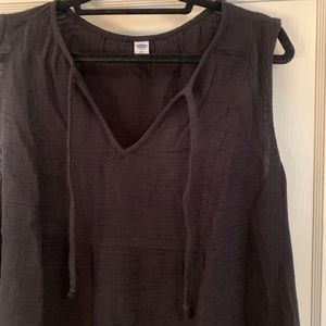 Old Navy Black Sleeveless Top